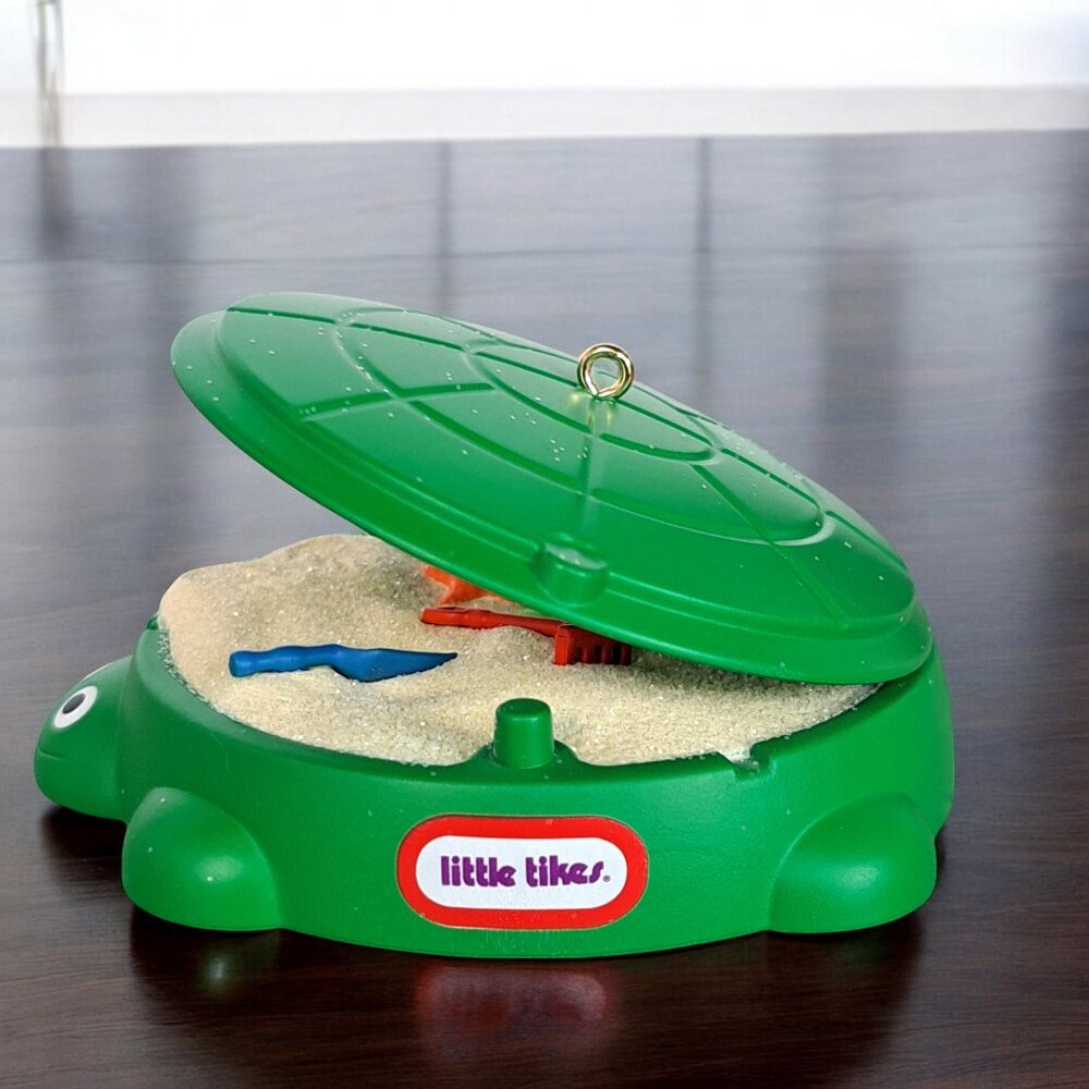 Hallmark Keepsake Ornament Little Tikes Classic Turtle Sandbox 2014 - Picture 8 of 10